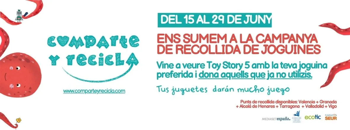 COMPARTE Y RECICLA x OCINE