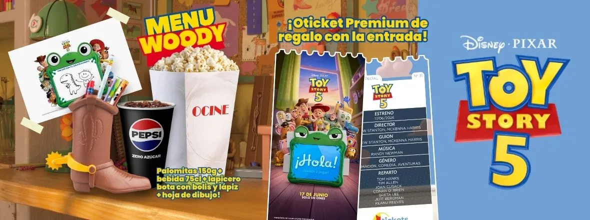PREVENTA TOY STORY 5